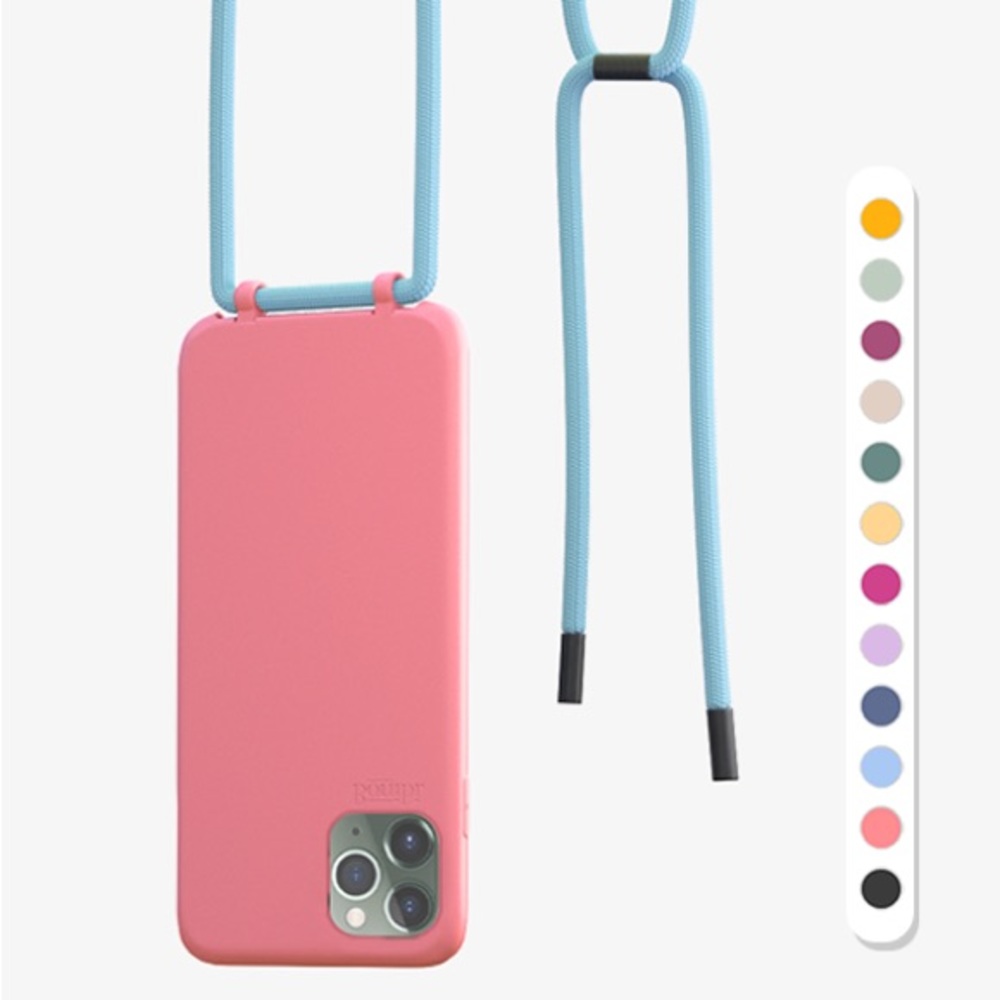 Bonibi neutral checkered iPhone 11 Pro phone case set
